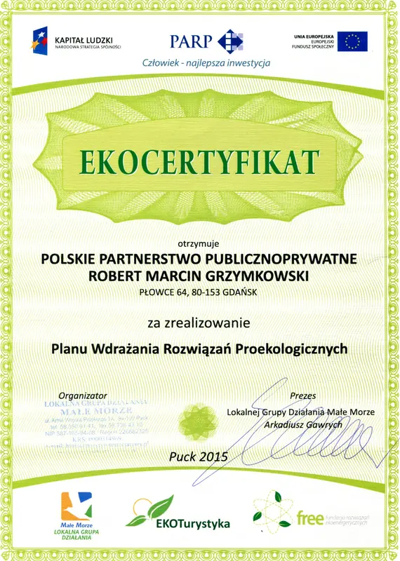 Ekocertyfikat